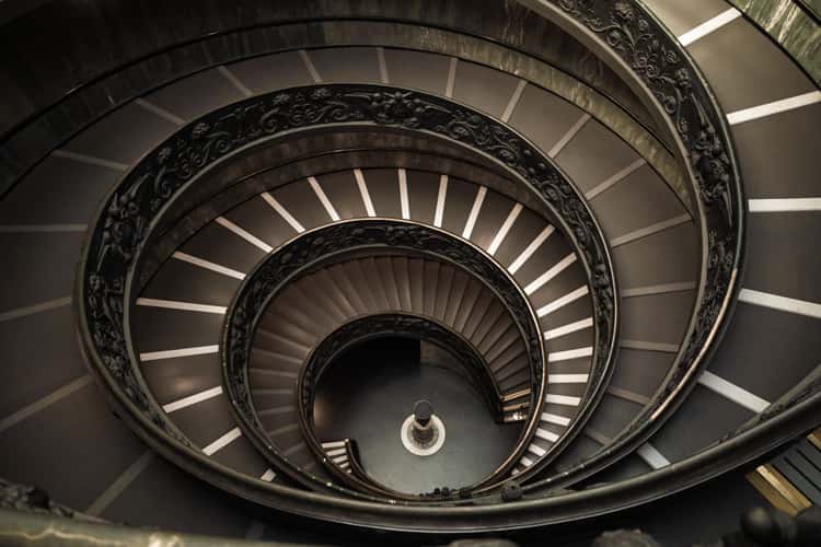 Spiral Staircase at Vatican Museum, Rome
