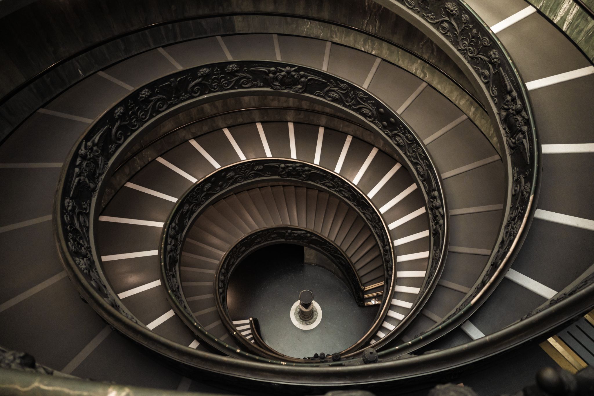 Spiral Staircase at Vatican Museum, Rome, Italy