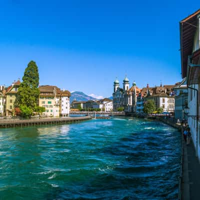 Spreuerbrücke Bridge, Switzerland