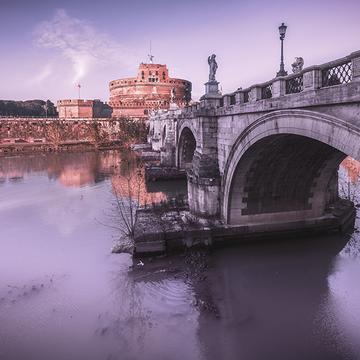 St. Angelo Bridge Rome, Italy