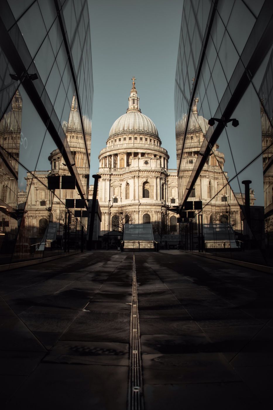 Reflection of St Paul's Cathedral, London, United Kingdom
