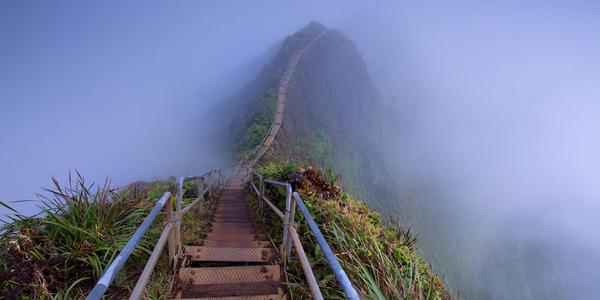 Stairway to Heaven (Haiku Stairs)