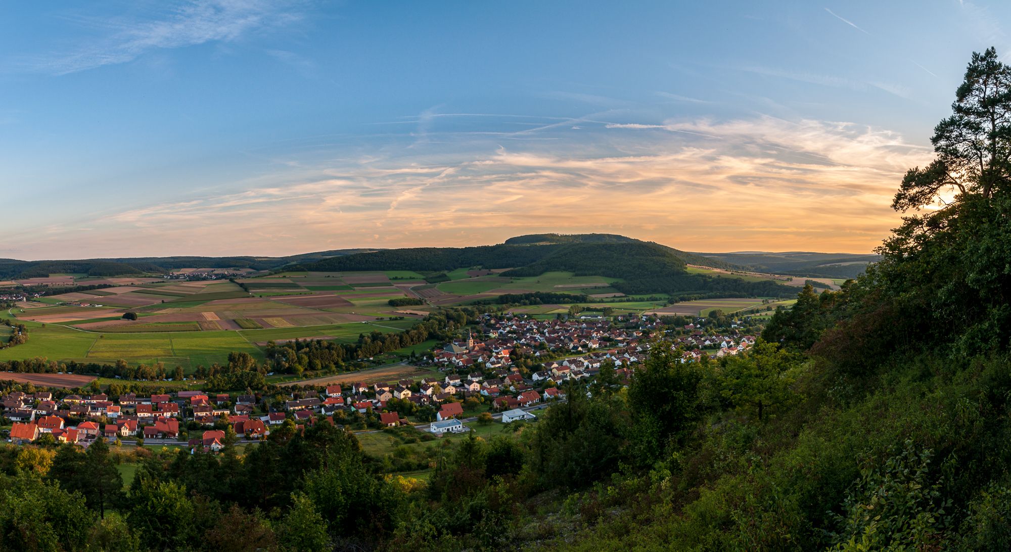 Sturmiusberg scenic view, Germany