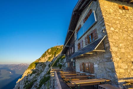 Sunrise at Hochstaufen