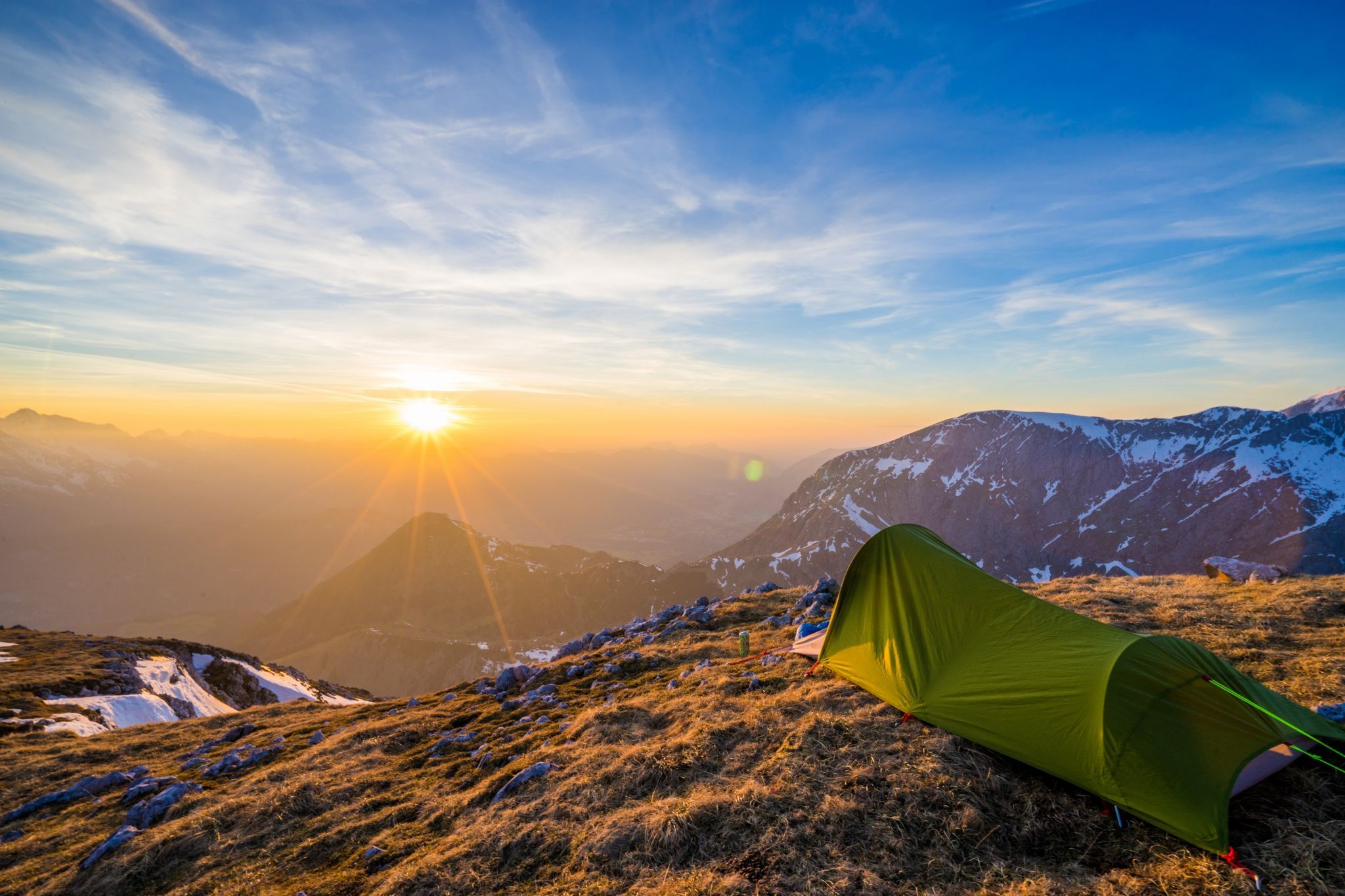 Sunset at Schneibstein, Germany