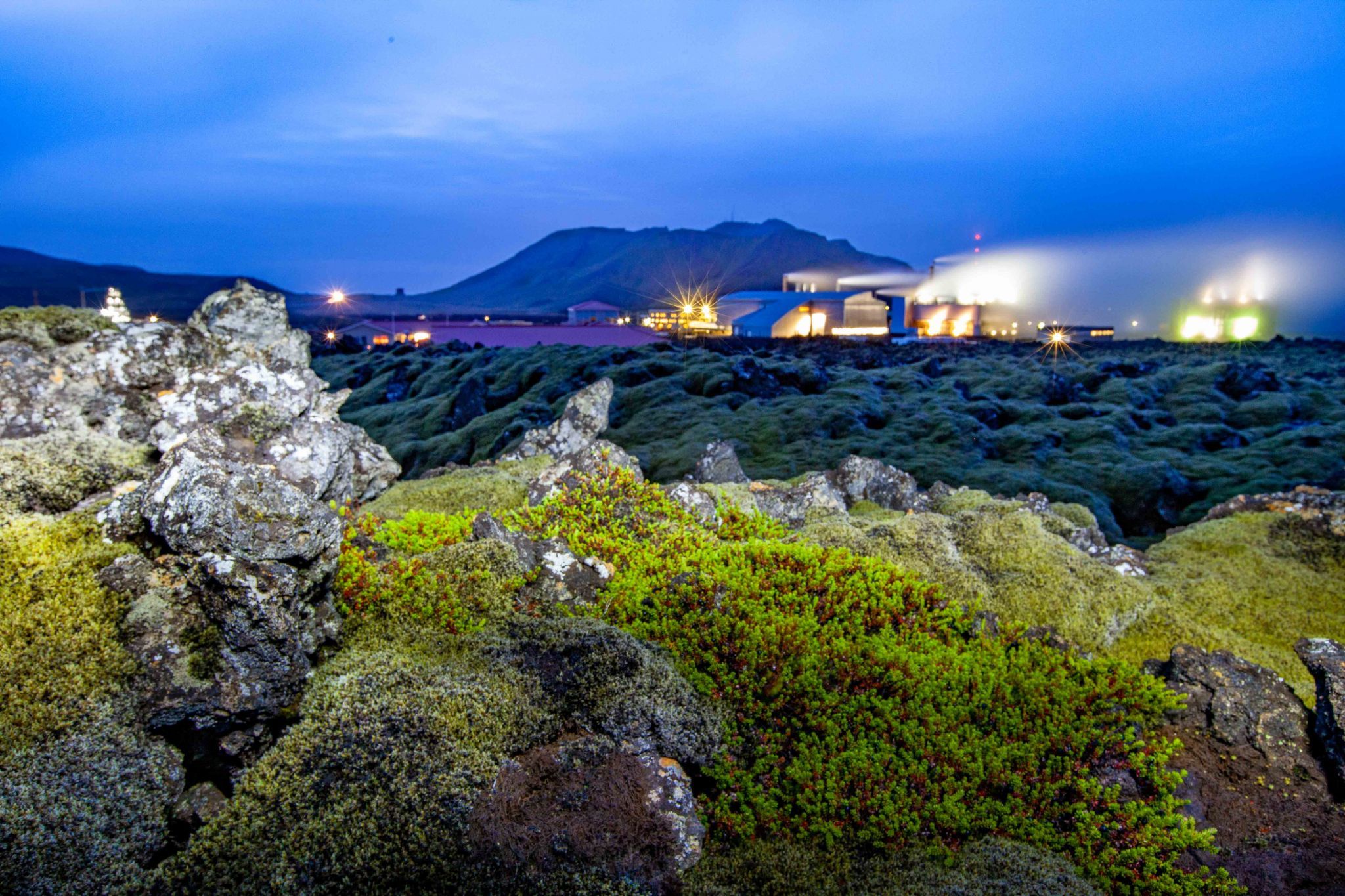 Svartsengi Geothermal Power Plant Grindavik, Iceland