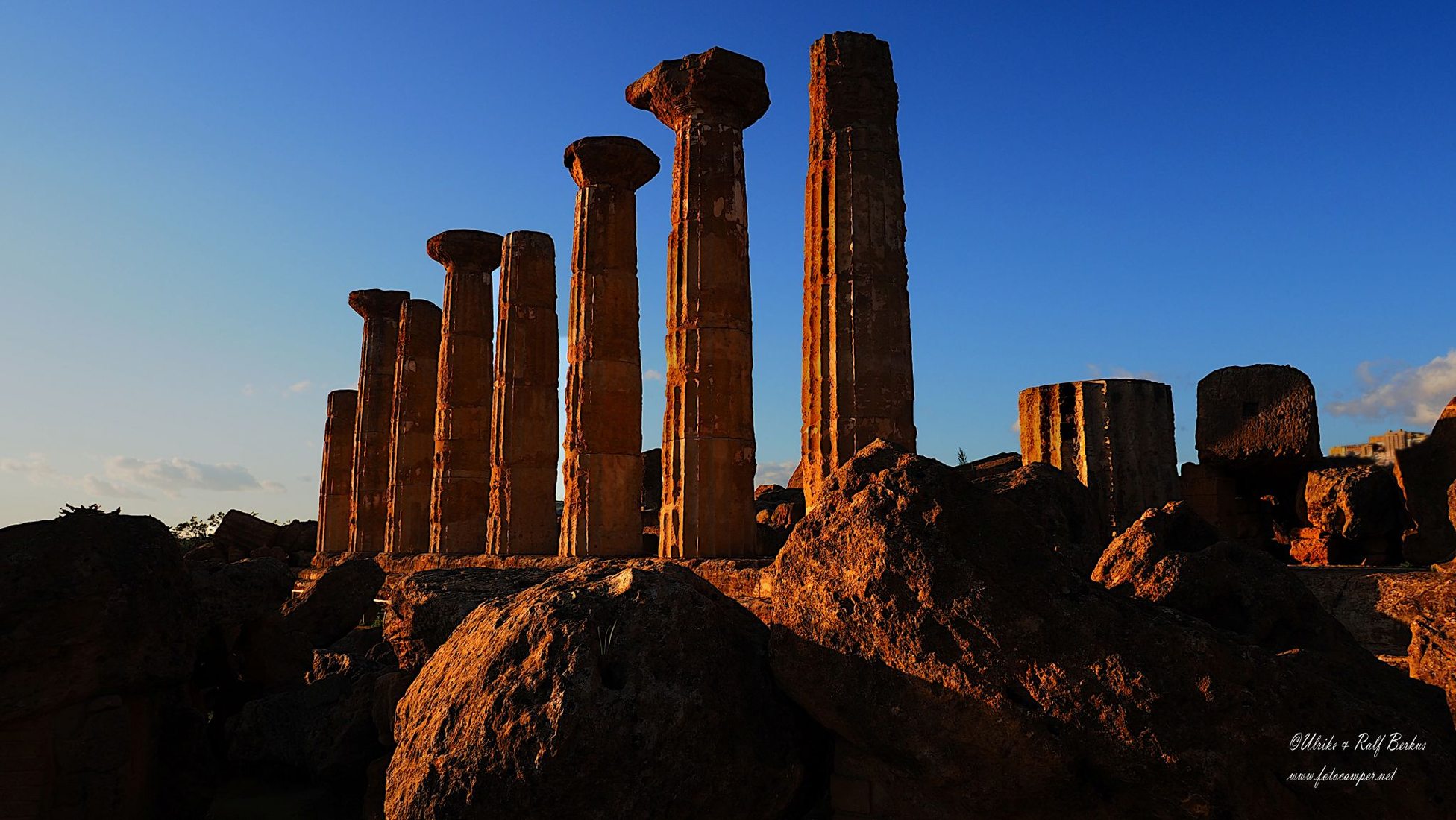 Agrigento - Sicily, Italy, Sicily, Italy: Temple of Hercule…