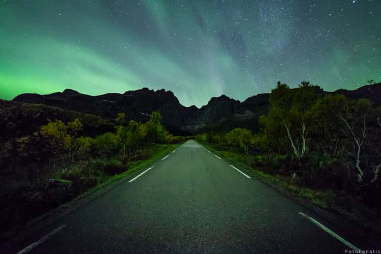 The road to Nusfjord, Lofoten