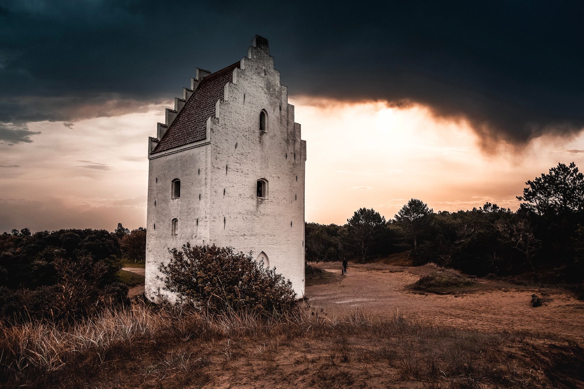 The sanded church, Skagen, Denmark