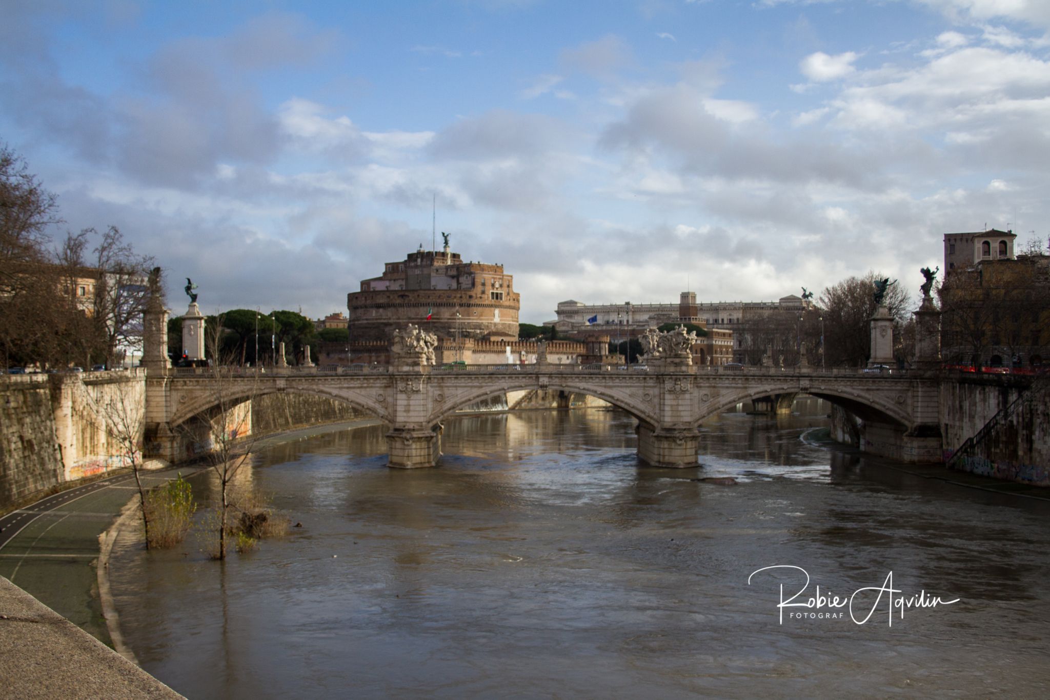 Tiber river, Italy