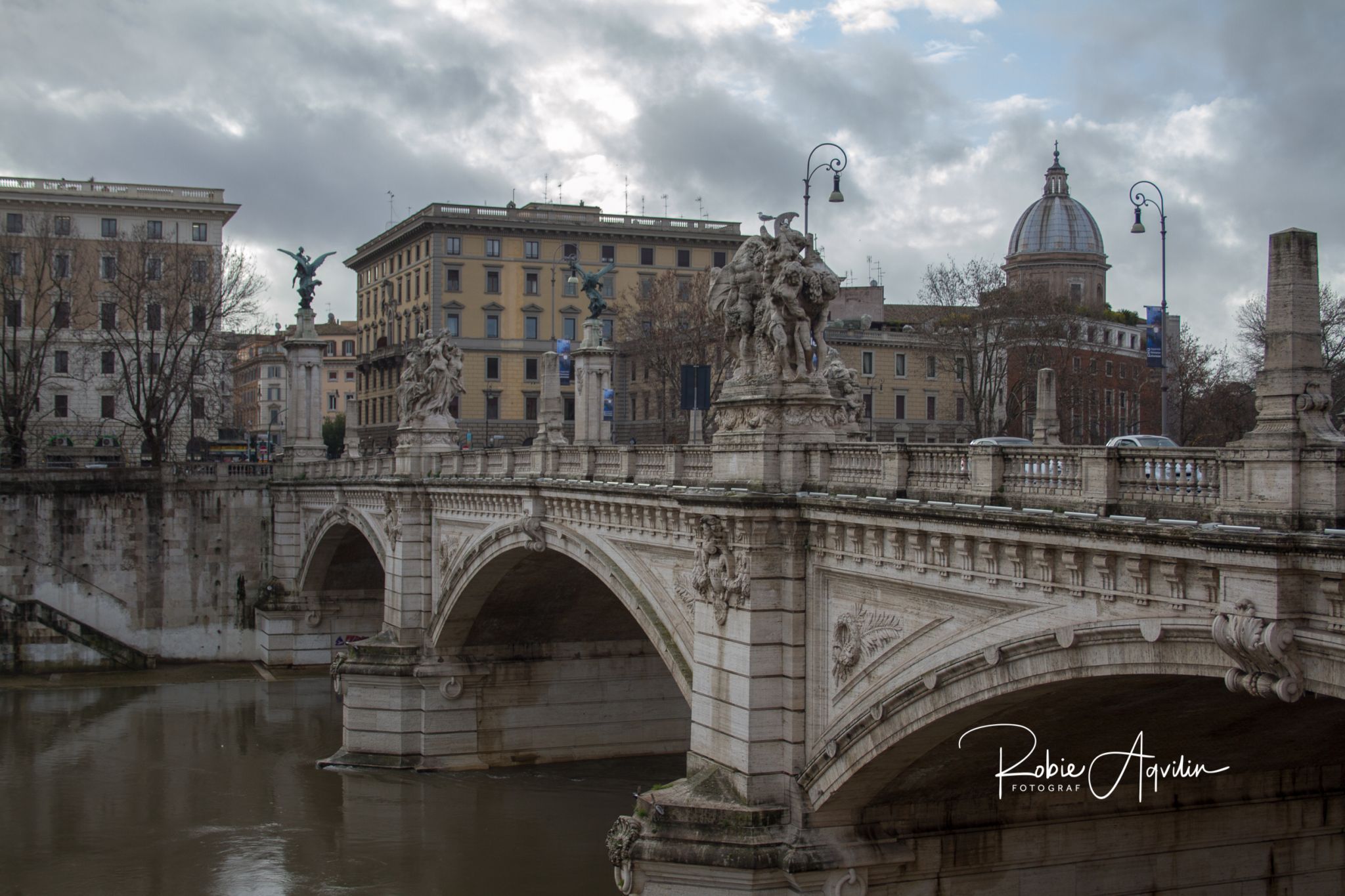 Tiber river, Italy