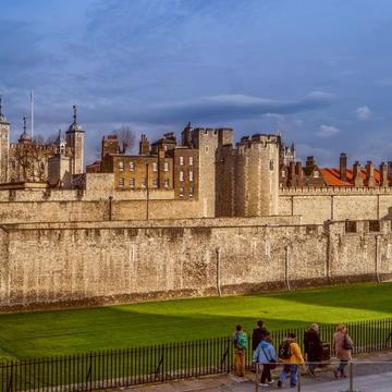 Tower of London, outside view, United Kingdom