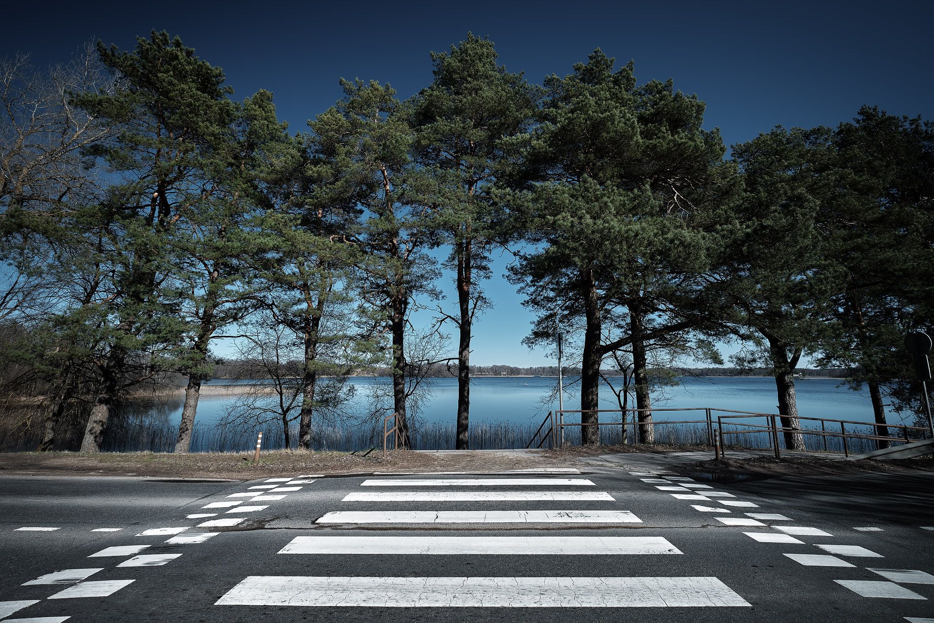 Trakai Crosswalk, Lithuania