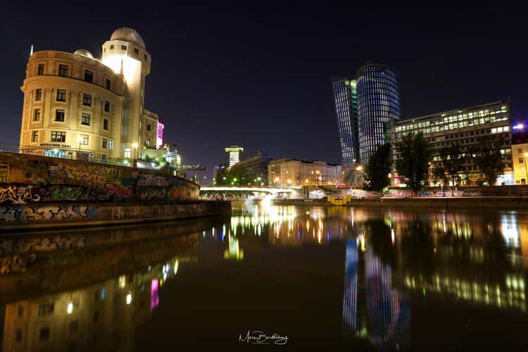 Urania am Donaukanal
