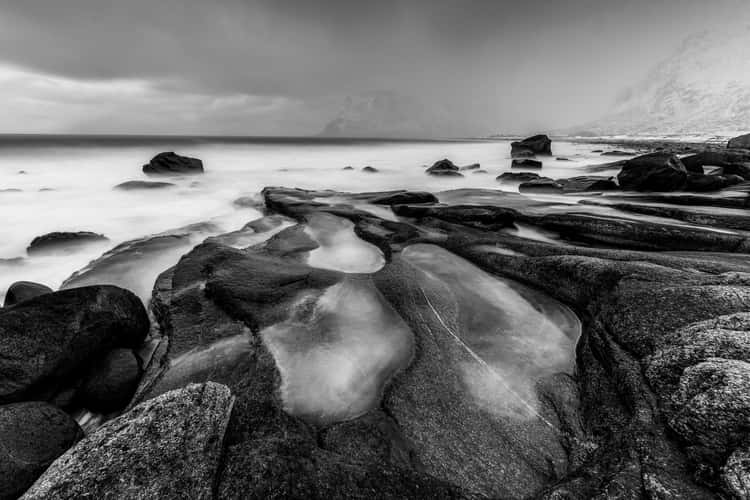 High Tide at Uttakleiv