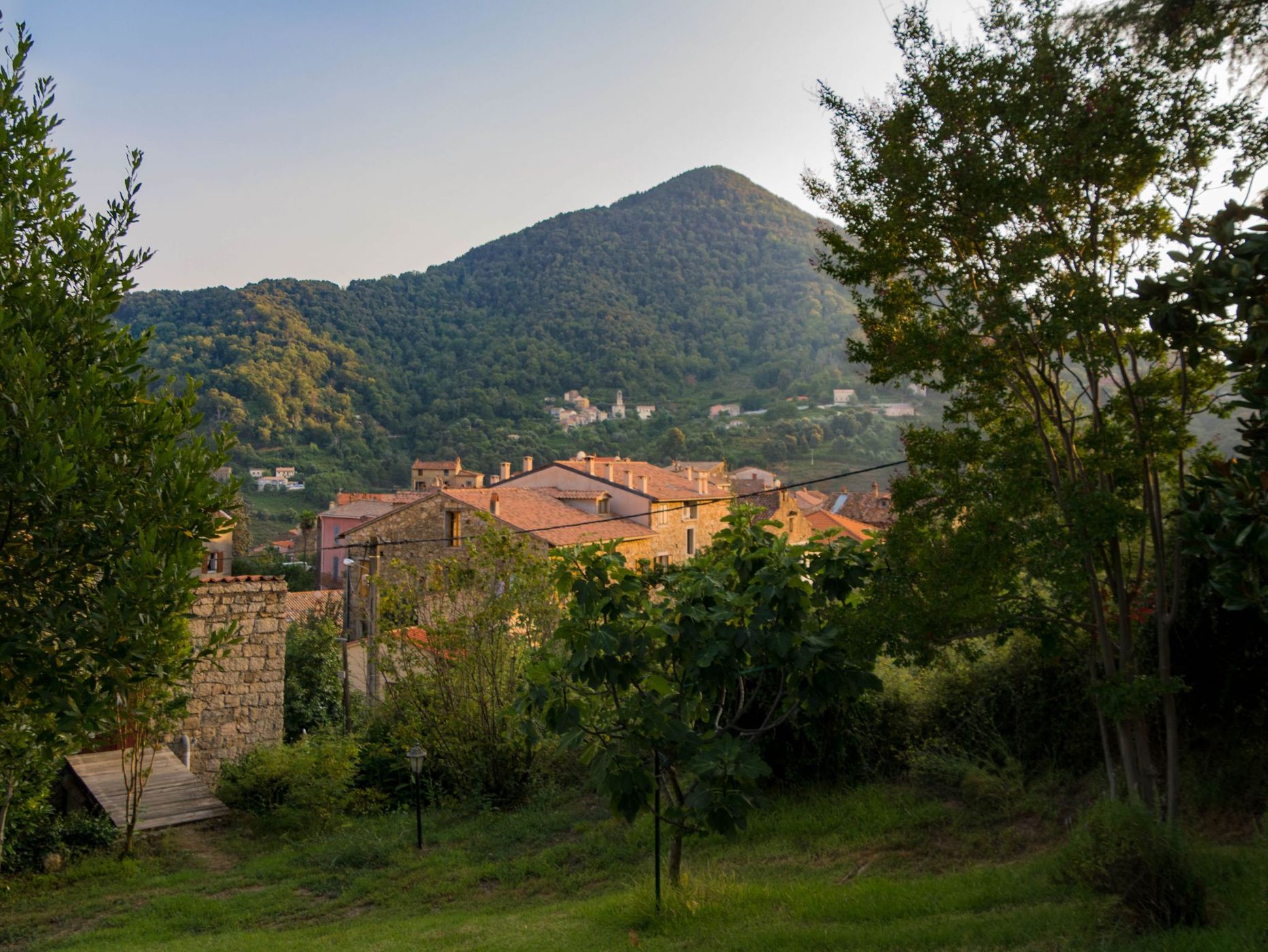Vico from the hills, France