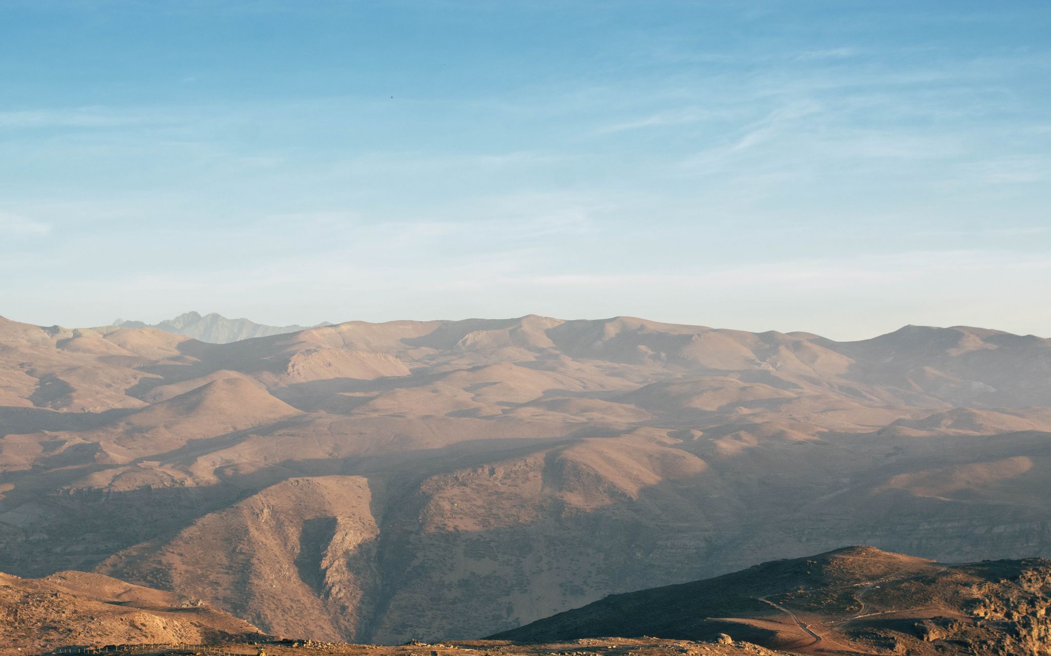 View from Farellones, Chile