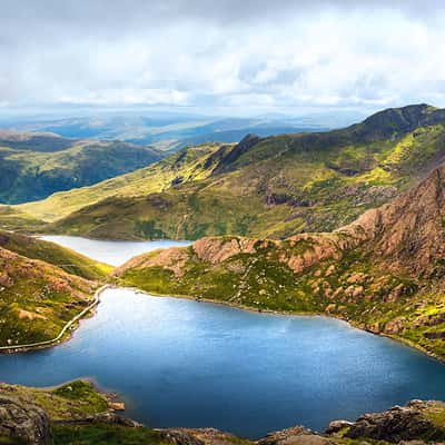 View from Mount Snowdon, United Kingdom