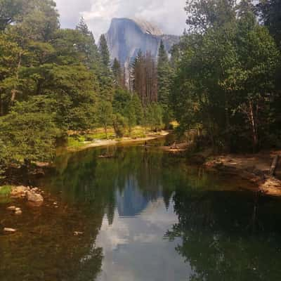 View of Half Dome, USA