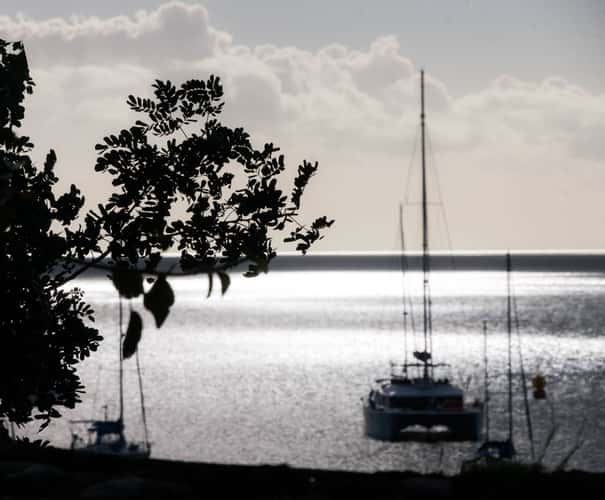 View of the Fort de France Bay form St Louis' Fort