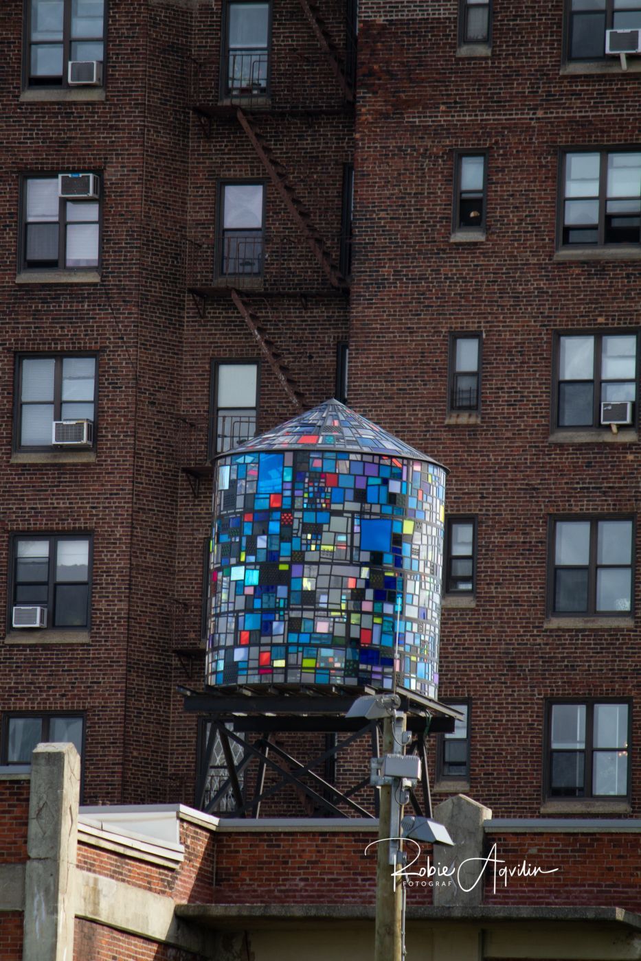 Water tank Brooklyn, USA