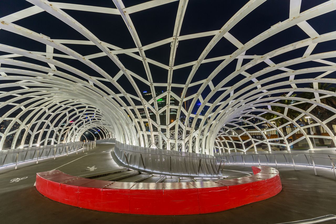 Webb Bridge, Docklands, Melbourne, Australia