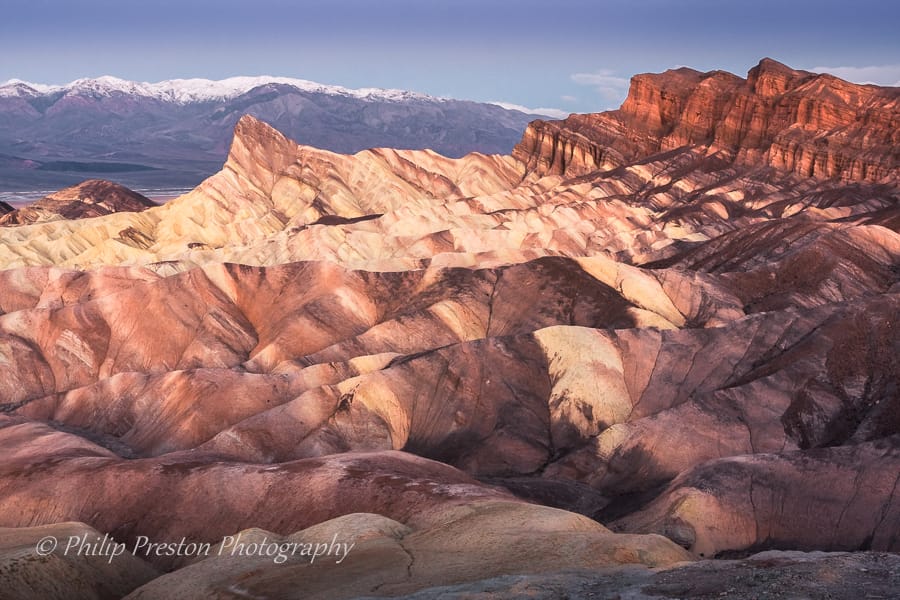 Zabriskie Point, Death Valley, USA