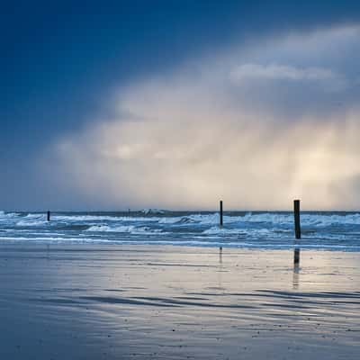 Evening mood on Norderney, Germany