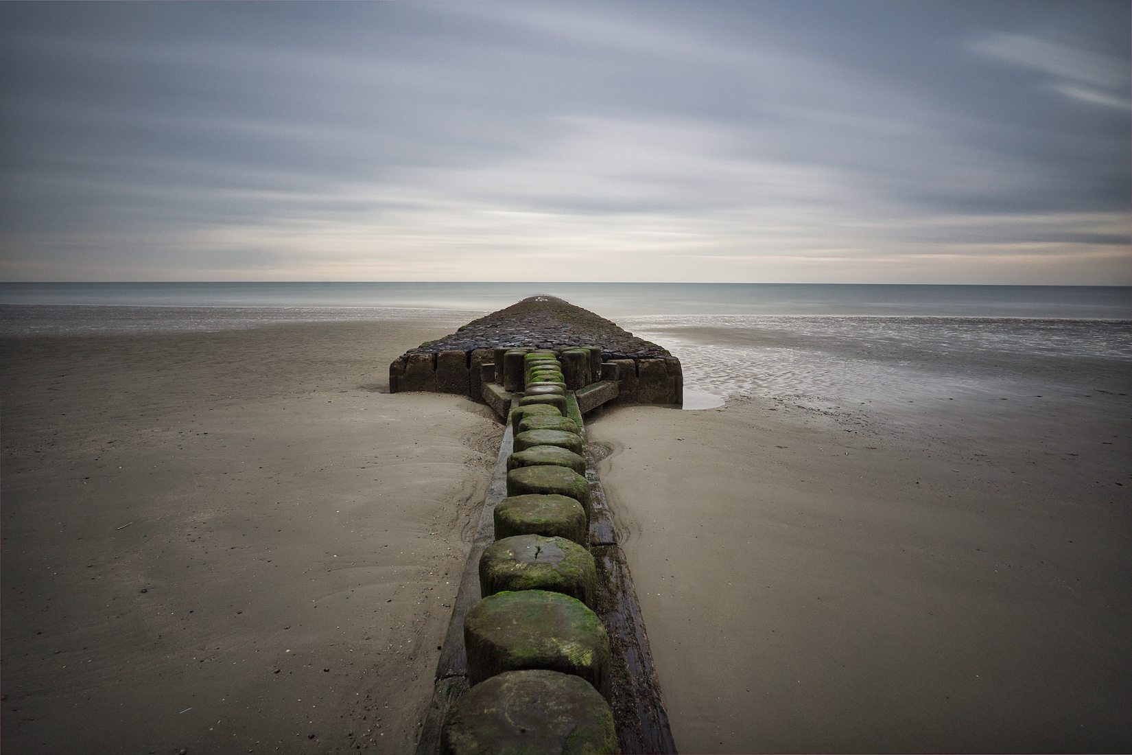 Evening mood on Norderney, Germany