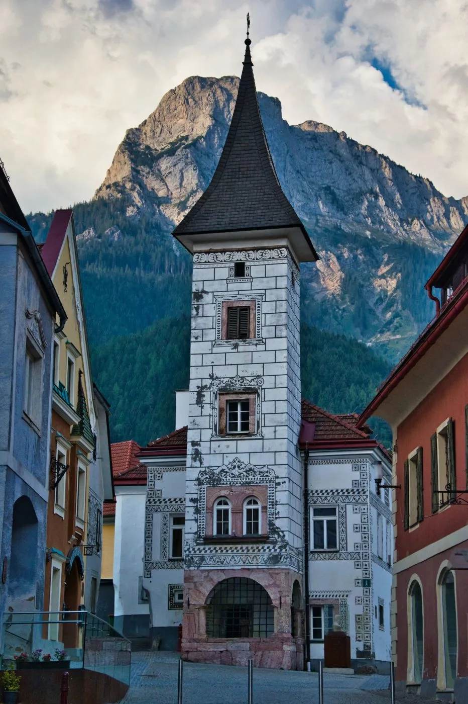 Altes Rathaus in Eisenerz, Austria