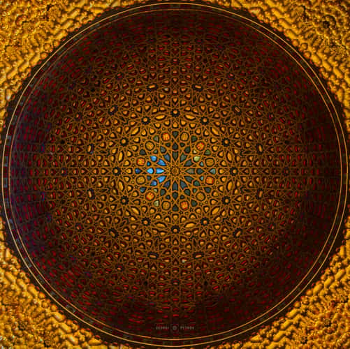 Ambassadors' Hall ceiling at Real Alcazar de Seville