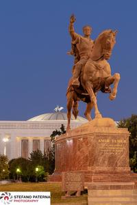 Amir Timur Reiterstatue, Amir Timur Platz, Taschkent