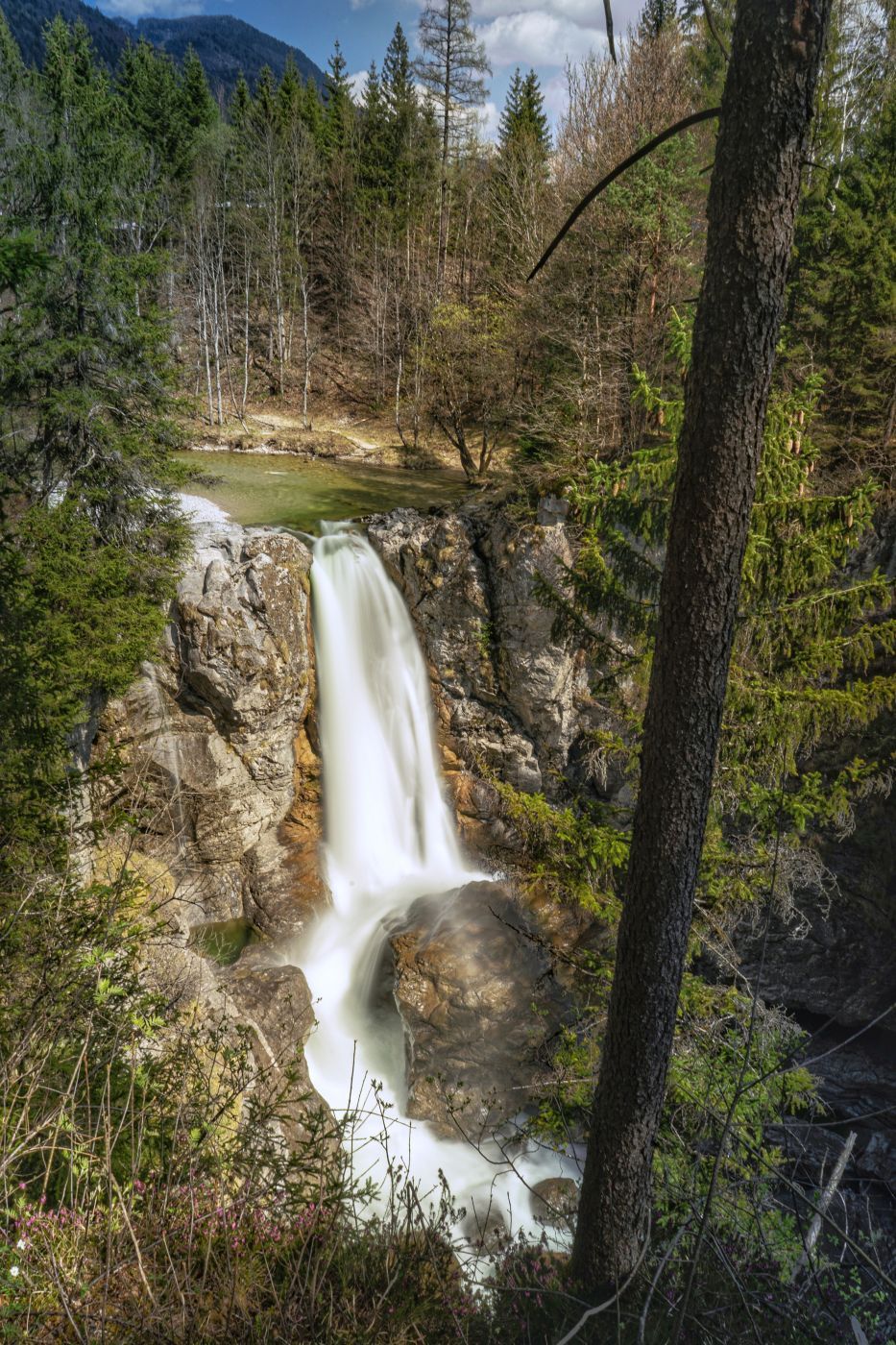 Aubachfall Waterfall, Austria
