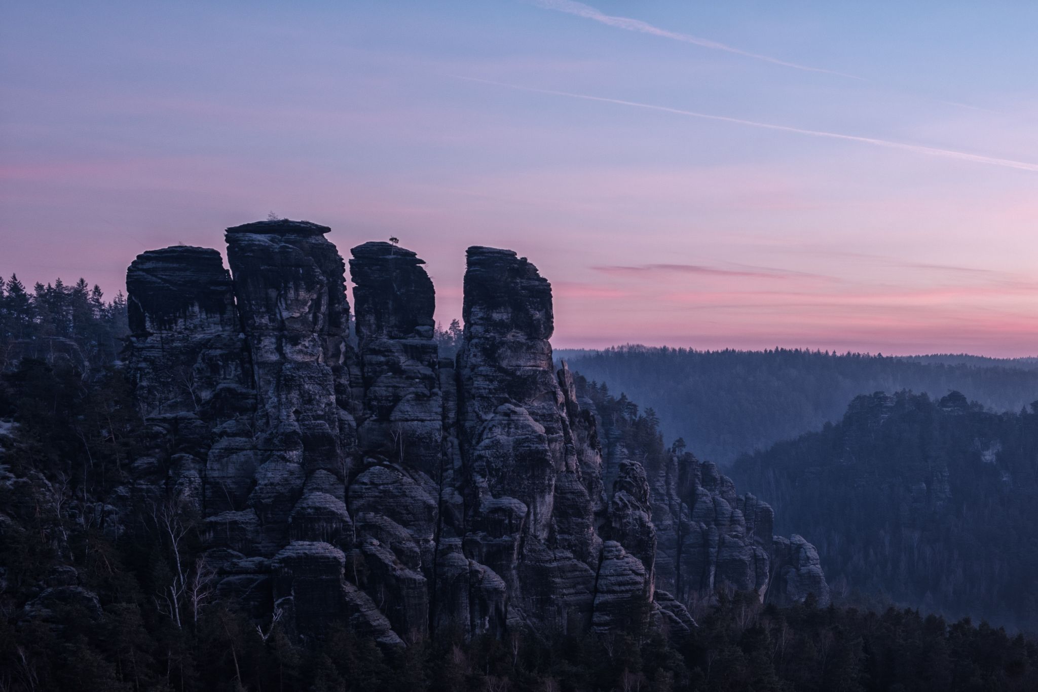 Bastei, Saxon Switzerland, Germany