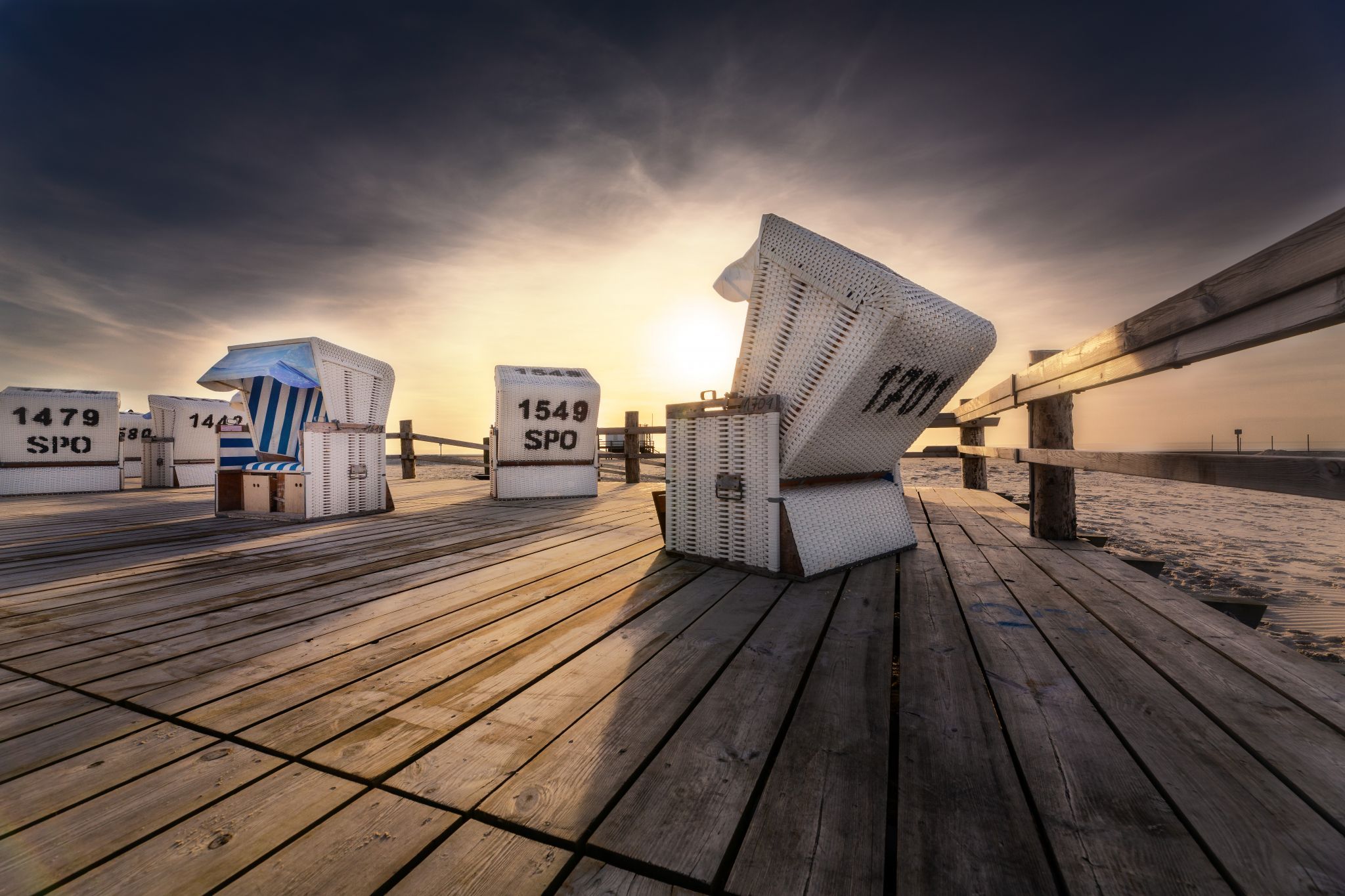 Beach Bar '54° Nord' Sankt Peter-Ording, Germany