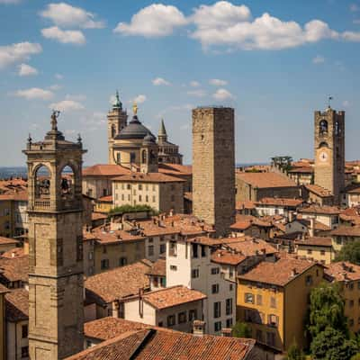 Bergamo Citta Alta, Italy