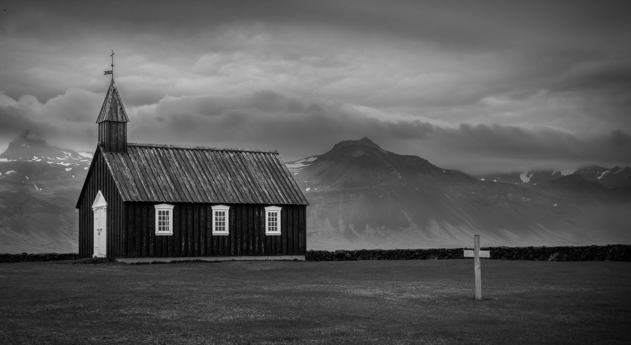 Búðakirkja, The Church at Búðir, Snaefellsnes, Iceland