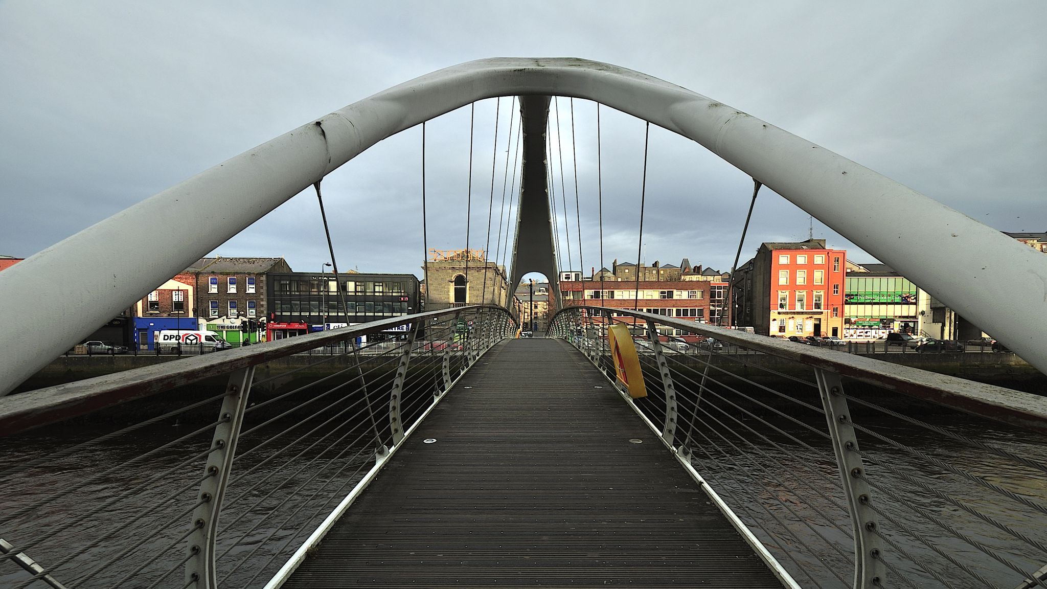 Brücke über den River Boyne in Drogheda, Ireland