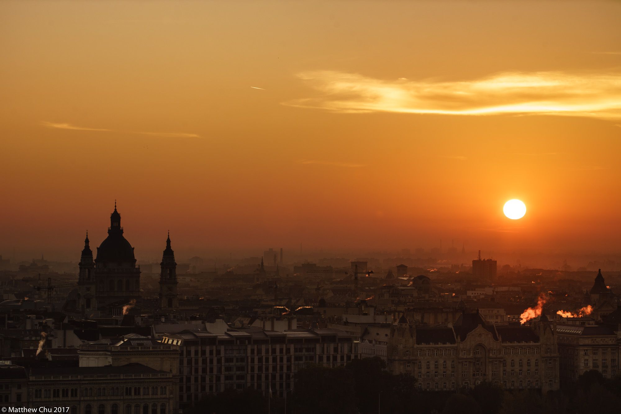 Sunset Behind Bastion hotsell