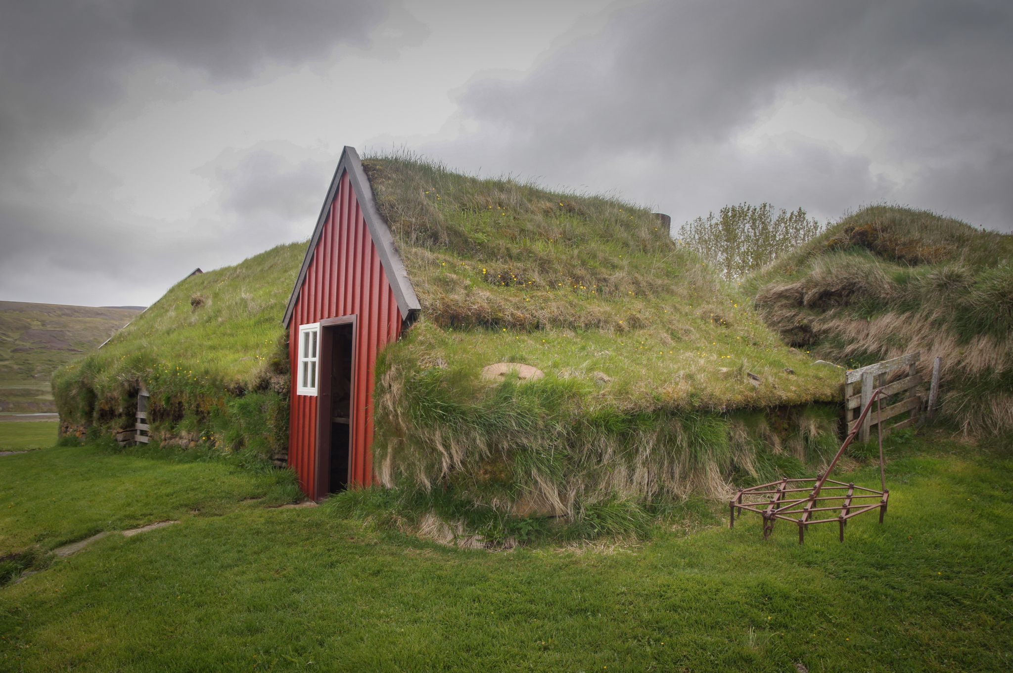 Bustarfell turf farm, Iceland