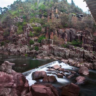 Cataract Gorge foot bridge Launceston, Australia