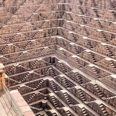 Chand Baori Step Well, Abhaneri, India