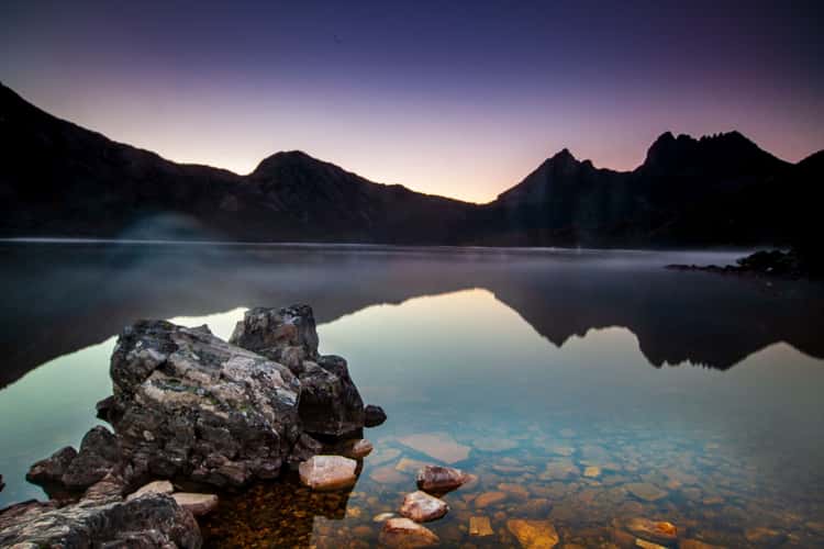Cradle Mountain Dove lake Tasmania