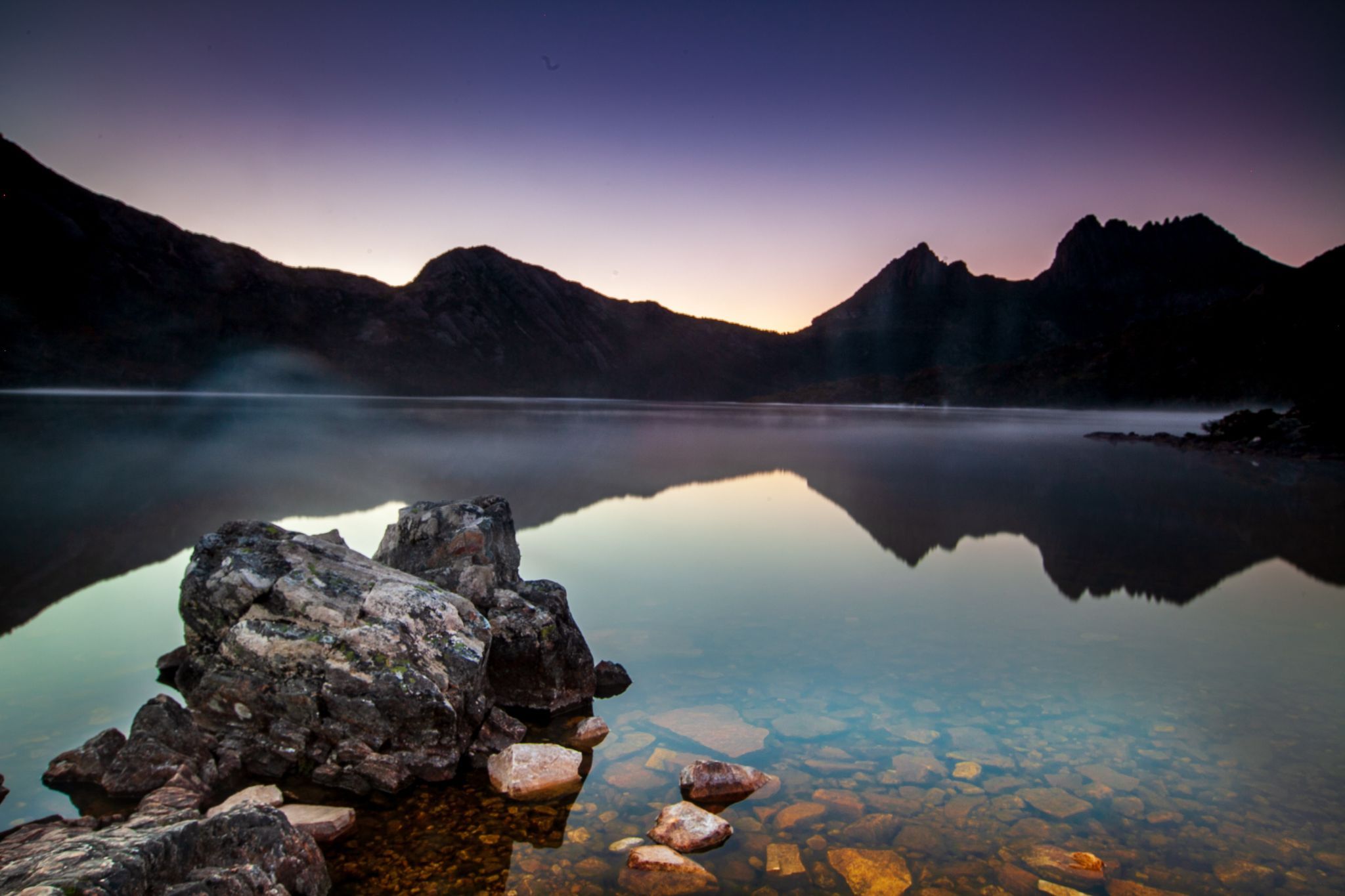 Cradle Mountain Dove lake Tasmania, Australia