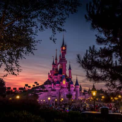 Disneyland Paris - Disney Castle, France