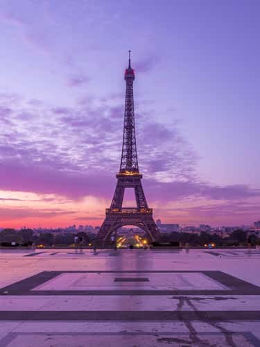 Eiffel Tower from Trocadero, Paris