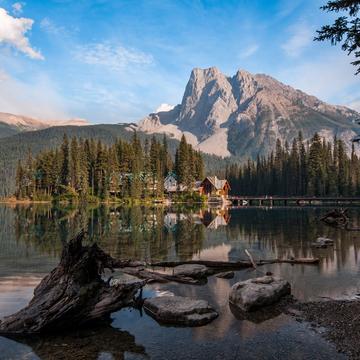 Emerald lake with lodge, Canada