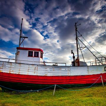 Fishing Boat Garður Folk Museum, Iceland