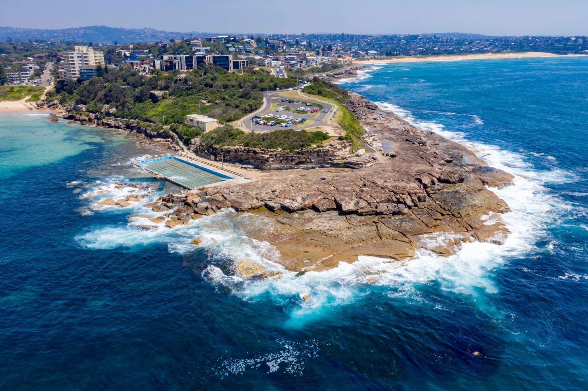 Freshwater Ocean Pool and headland Sydney New South Wales, Australia