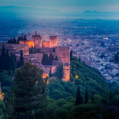 Generalife Gardens, Alhambra, Spain